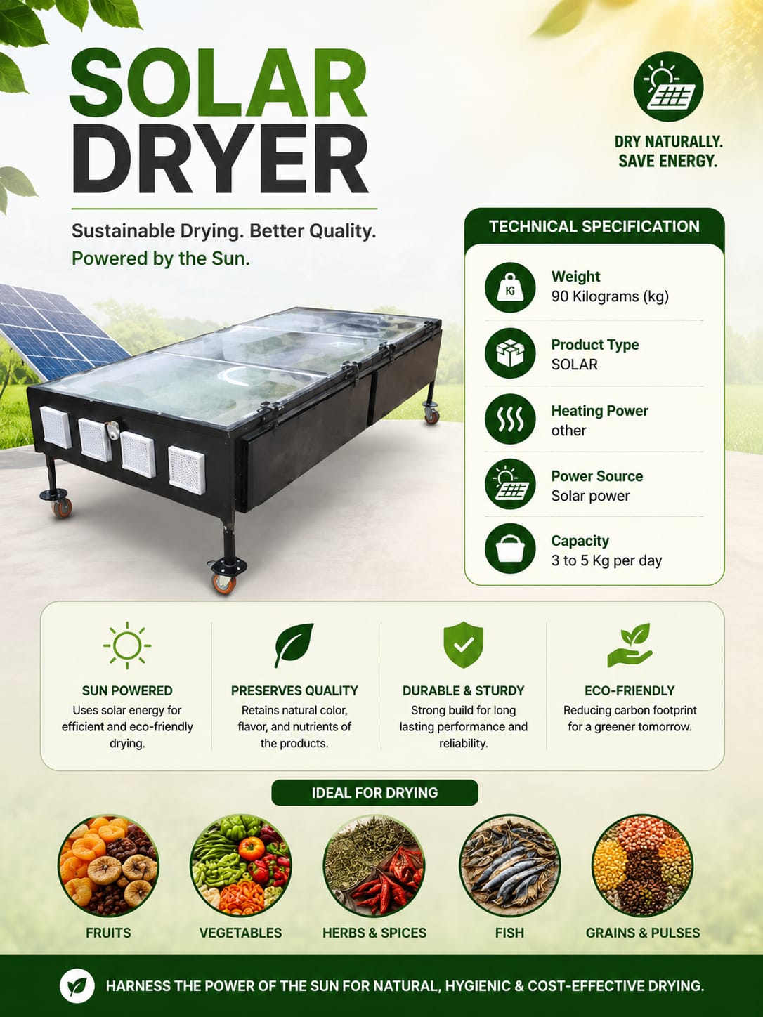 SOLAR DRYER